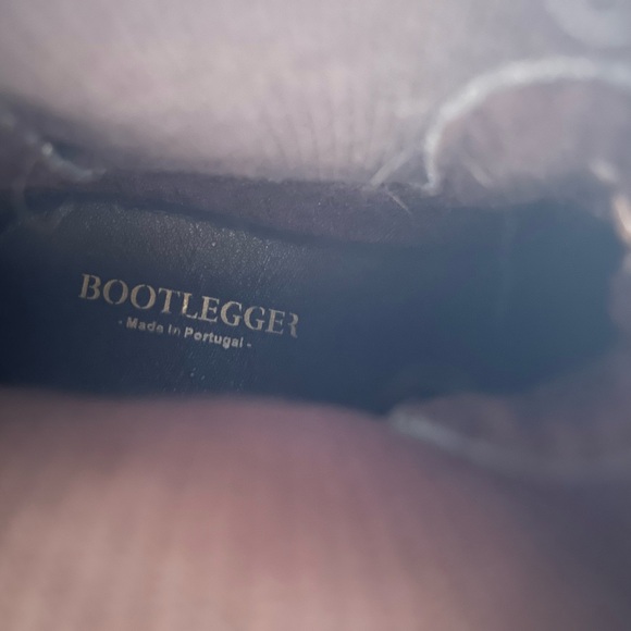 Bootlegger Brown Leather Elastic Chelsea Boot Women Size 40 (9) - Picture 10 of 10